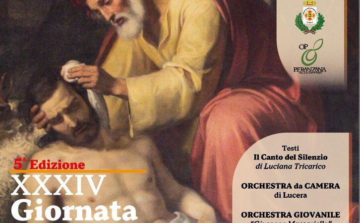 7 febbraio 2026: XXXIV Giornata Mondiale del Malato, concerto meditazione presso la Chiesa dello Spirito Santo di Torremaggiore a partire dalle ore 19.30 con l’Orchestra da Camera di Lucera e con l’Orchestra Giovanile Giuseppe Massariello