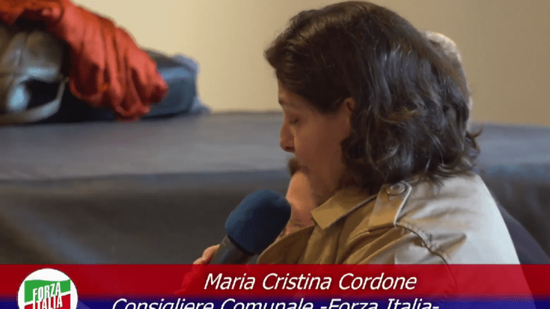 Consiglio comunale del 27 aprile 2026: il discorso di insediamento del consigliere forzista Maria Cristina Cordone subentrata al posto del dimissionario consigliere Francesco Garofalo