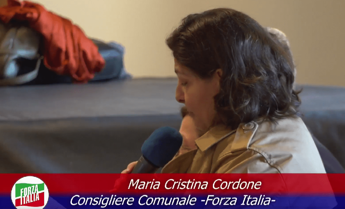 Consiglio comunale del 27 aprile 2026: il discorso di insediamento del consigliere forzista Maria Cristina Cordone subentrata al posto del dimissionario consigliere Francesco Garofalo