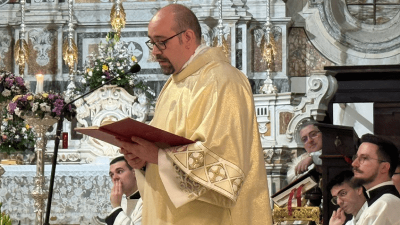 Il torremaggiorese Raffaele Angeloro è diventato  diacono: il messaggio di augurio del primo cittadino Emilio Di Pumpo