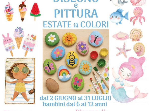 Disegno e Pittura, Estate a colori dal 2 giugno al 31 luglio 2026 a cura dell’Associazione Artistica Culturale Blu Cobalto di Torremaggiore: al via con le pre iscrizioni per bambini dai 6 ai 12 anni