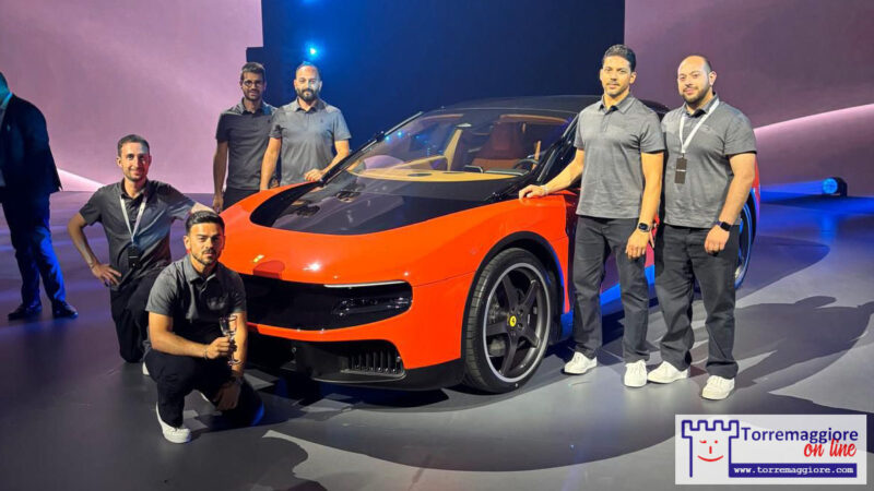 Presentata a Roma la nuova Ferrari Luce: intervista esclusiva al torremaggiorese Luigi Ciavarella presente al lancio chi si è svolto alla Vela di Calatrava