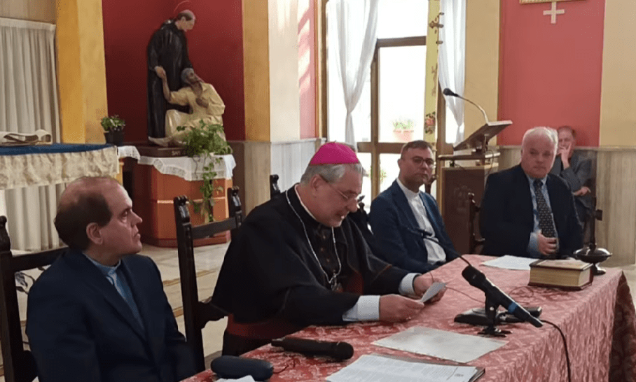 Aperta ufficialmente la Causa di beatificazione e canonizzazione del Servo di Dio torremaggiorese Nicola Bellantuono: il video intervento dell’Arcivescovo metropolita di Foggia Bovino Mons Ferretti che si è tenuto presso la Chiesa San Giovanni di Dio del Policlinico Riuniti di Foggia in data 22 maggio 2026