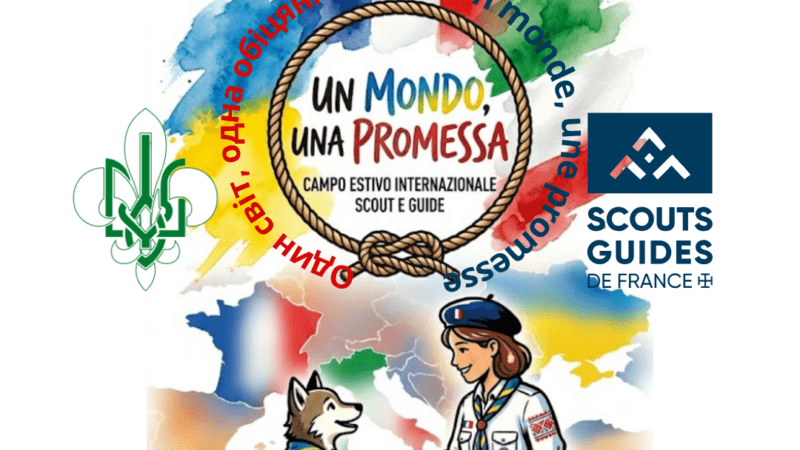 Un Mondo, una Promessa: nell’Alto Tavoliere pugliese il campo scout internazionale che unisce Italia, Ucraina e Francia nel segno della pace dal 16 luglio al 2 agosto 2026 presso la Base Scout di Santa Giusta