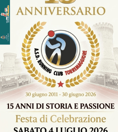 30 giugno 2011 – 30 giugno 2026: i primi quindici anni dell’ASD Running Club Torremaggiore
