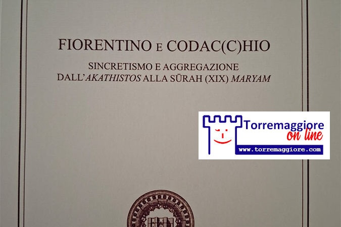 Fiorentino e Codac(c)hio Sincretismo e aggregazione dall’Akathistos alla Surah (XIX) Maryam: è l’ultimo saggio scritto dall’Avv Mario Fiore e pubblicato dalla Società di Storia Patria per la Puglia. Intervista esclusiva all’autore